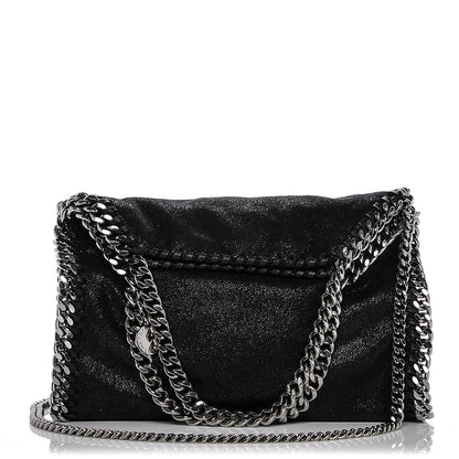 Stella McCartney Shaggy Deer Mini Falabella Tote Black 1 of 6