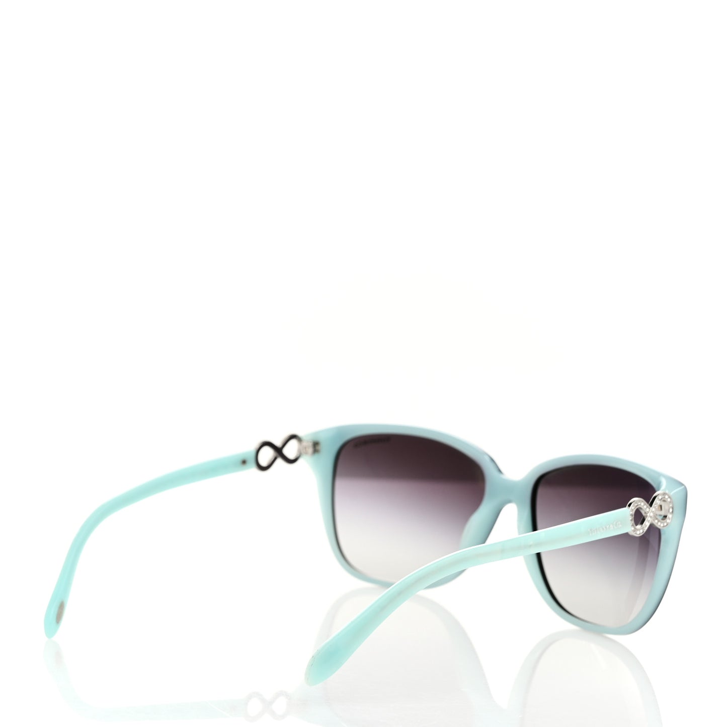 Crystal TF4111-B Infinity Sunglasses Black Blue