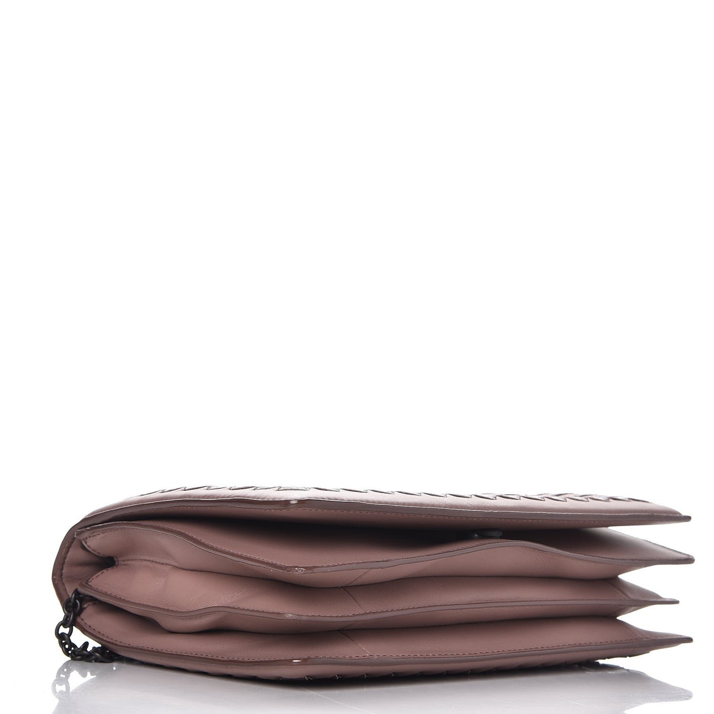 Nappa Karung Medium Montebello Shoulder Bag Desert Rose