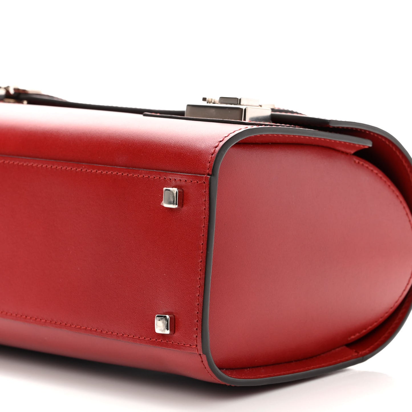 Box Calfskin Cabotin Red