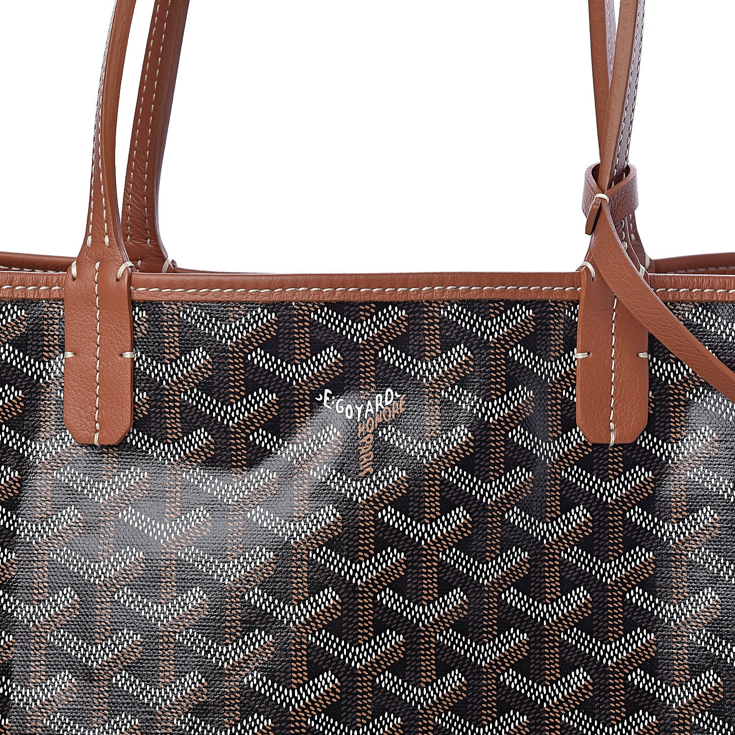 Goyard Goyardine Saint Louis PM Black Gold 8 of 10