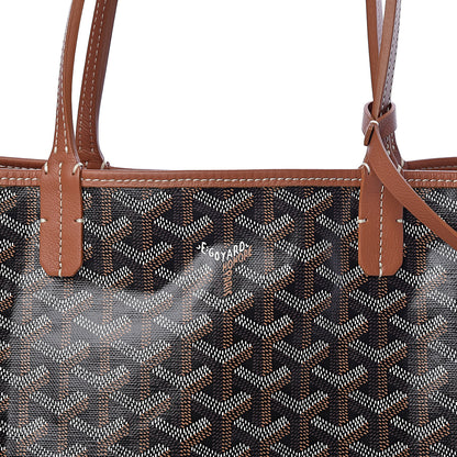 Goyard Goyardine Saint Louis PM Black Gold 8 of 10