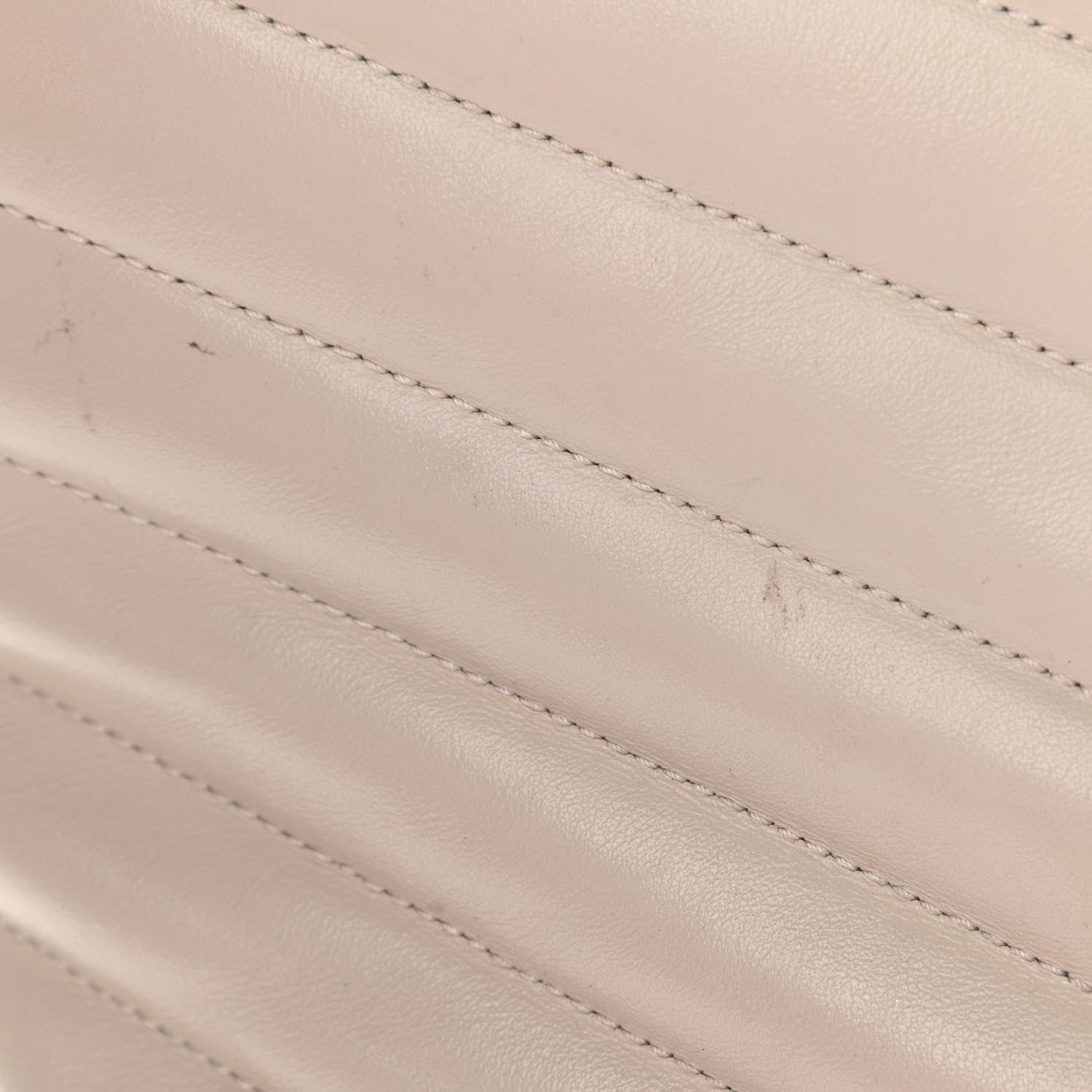 Saint Laurent Calfskin Y Quilted Monogram Medium Loulou Chain Satchel Nude Powder 13 of 14