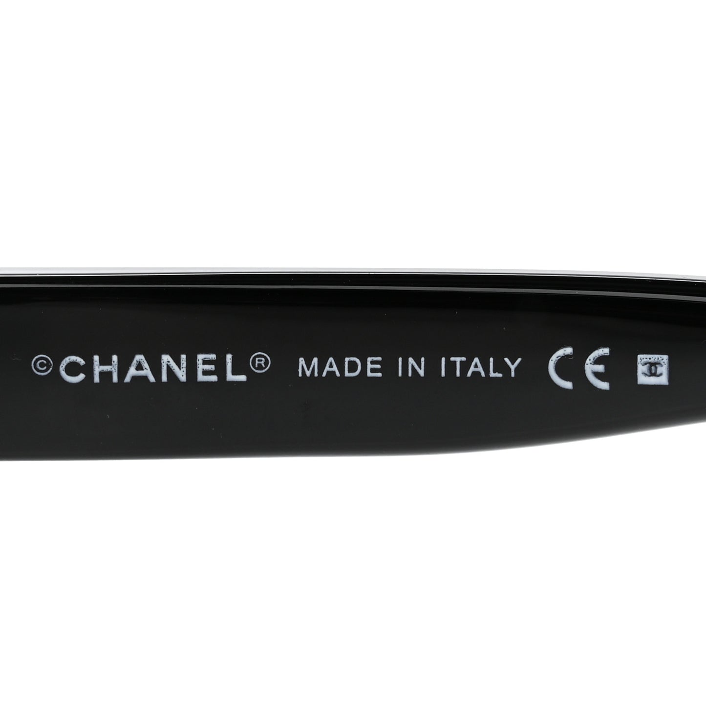 Acetate Rectangle CC Sunglasses 6024 Black