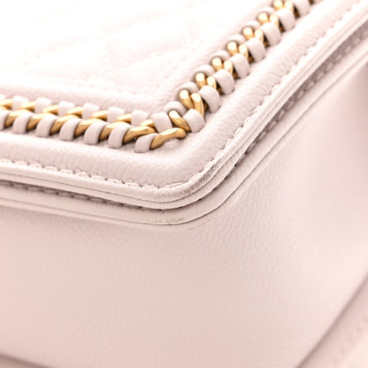 Chanel Caviar Quilted Chain Around Medium Boy Flap Light Purple 12 of 13