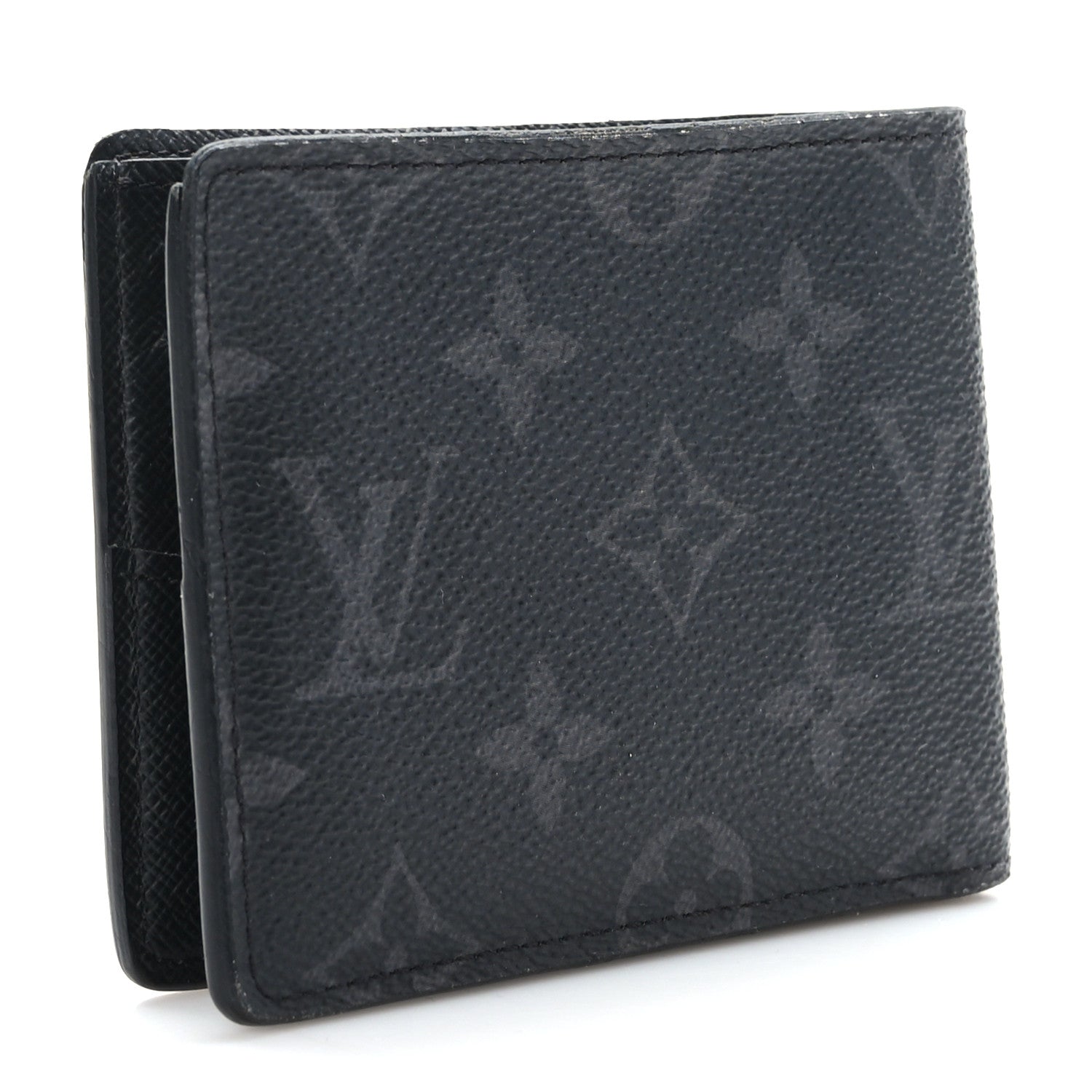 Louis Vuitton Monogram Eclipse Slender Wallet 3 of 6