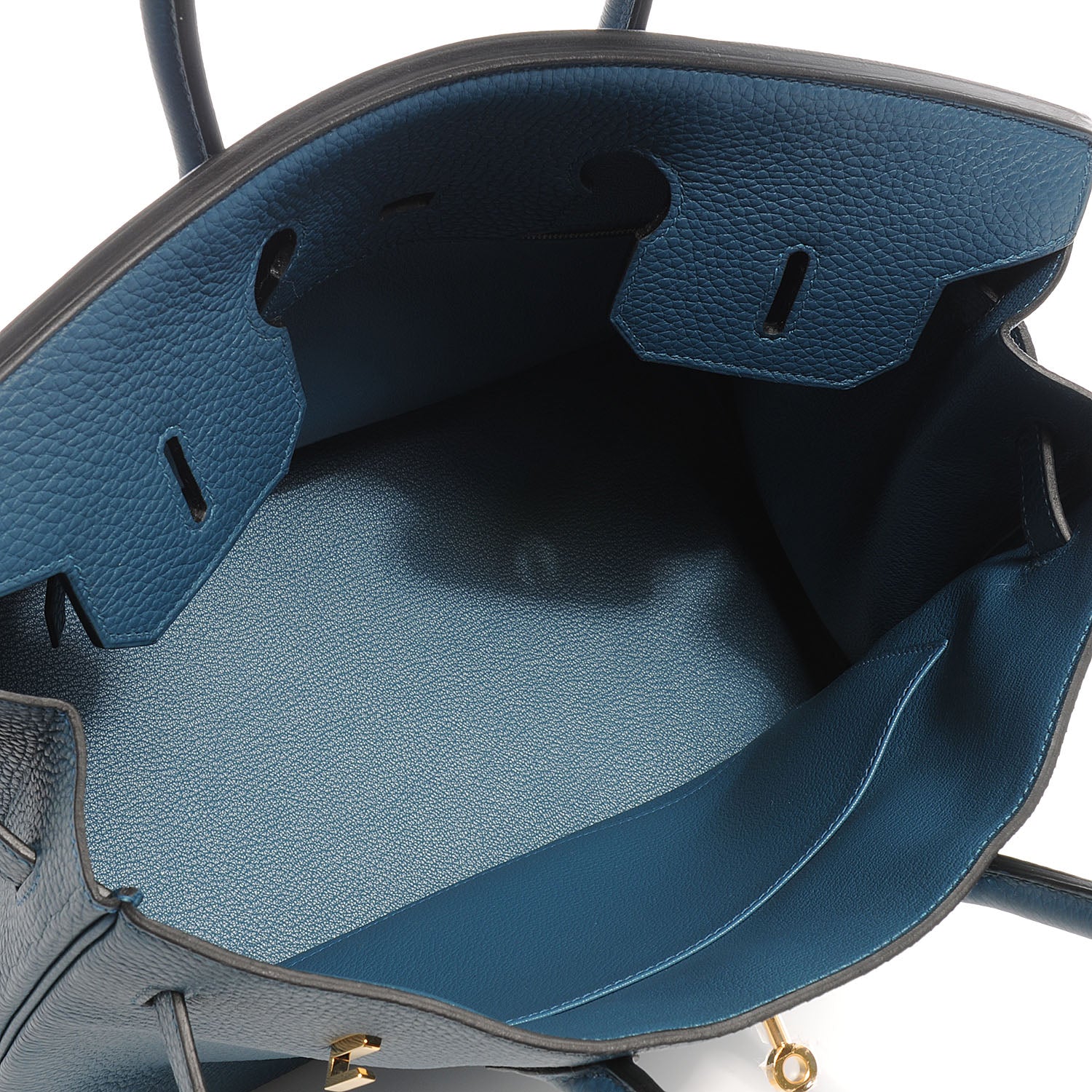 Hermes Taurillon Clemence Birkin 35 Colvert 9 of 10