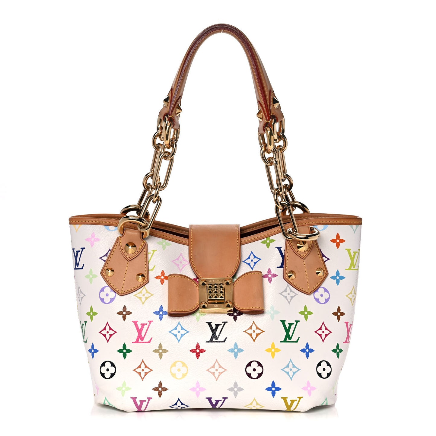 Monogram Multicolor Annie MM White