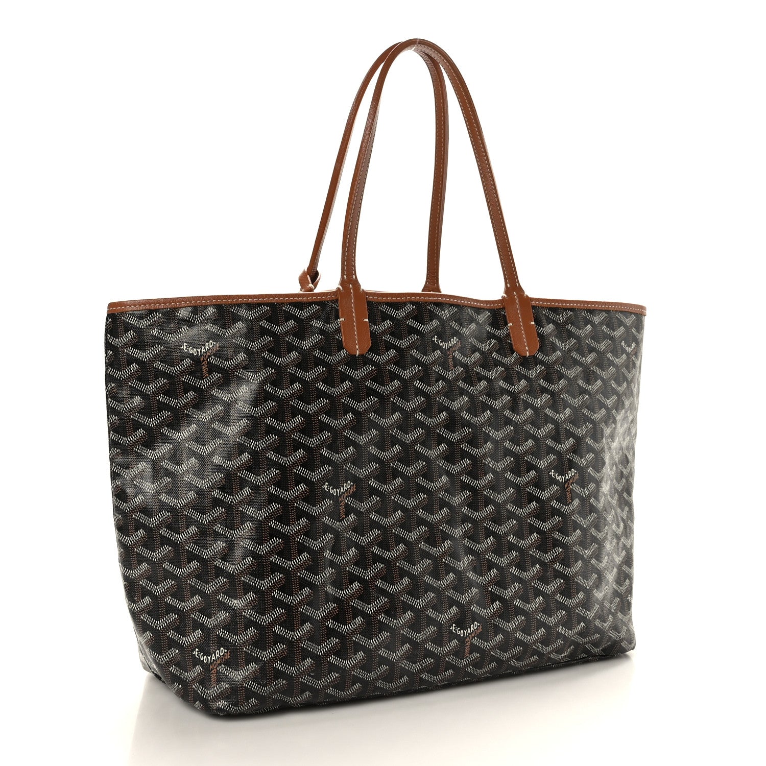 Goyard Goyardine Saint Louis PM Black Gold 4 of 14