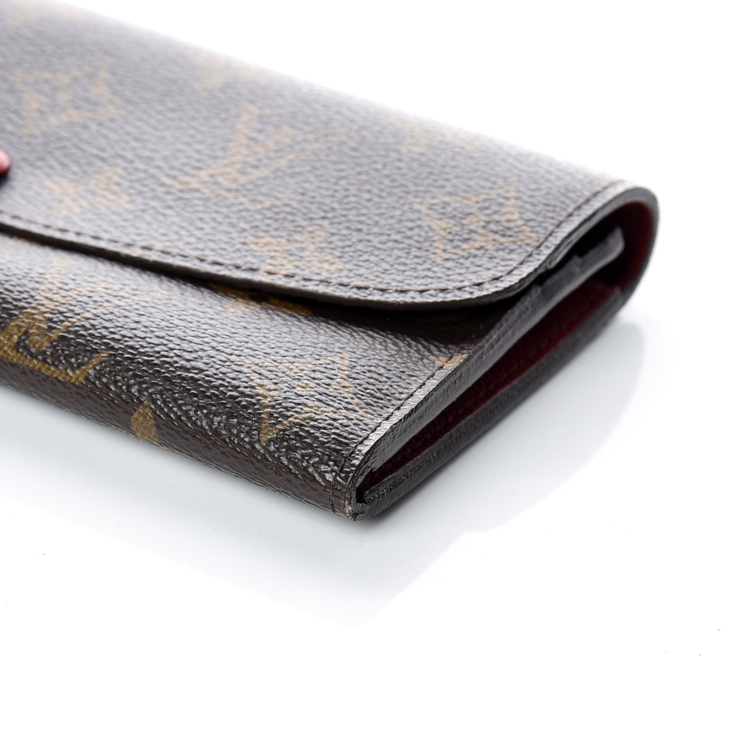 Louis Vuitton Monogram Emilie Wallet Red 8 of 14