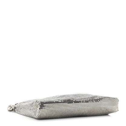 Jimmy Choo Metal Mesh Callie Tassel Shoulder Bag Silver 4 of 9