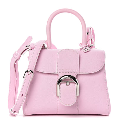 Delvaux Grained Calfskin Mini Brillant Satchel Nakuru 1 of 10