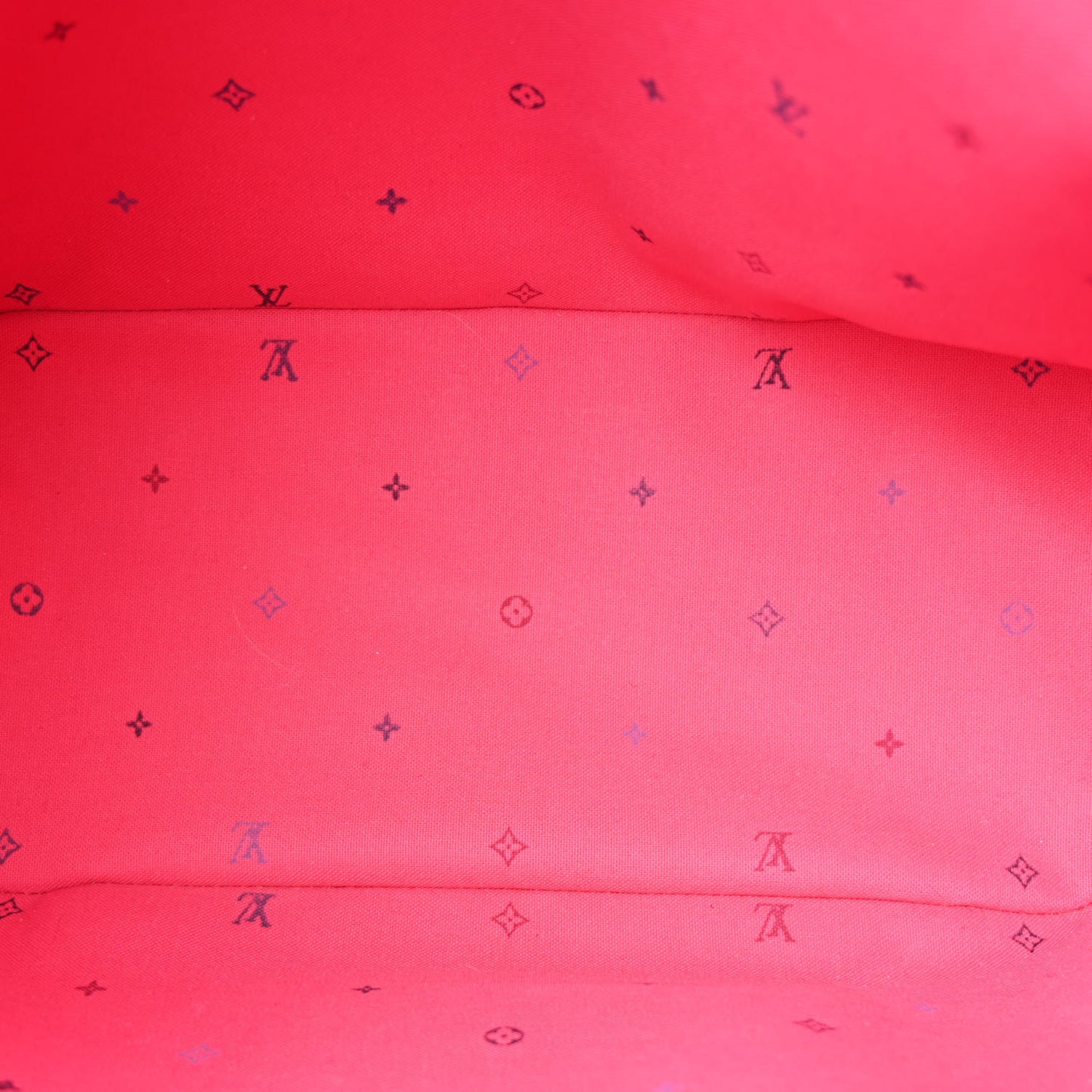 Monogram Giant Spring In The City Neverfull MM Midnight Fuchsia