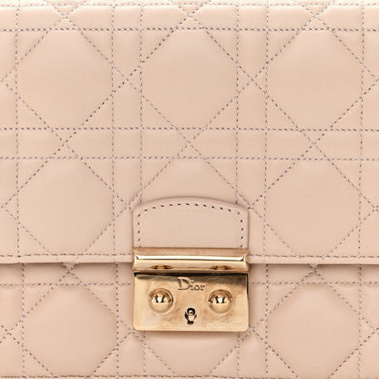 Christian Dior Lambskin Cannage Miss Dior Promenade Pouch Beige 9 of 12