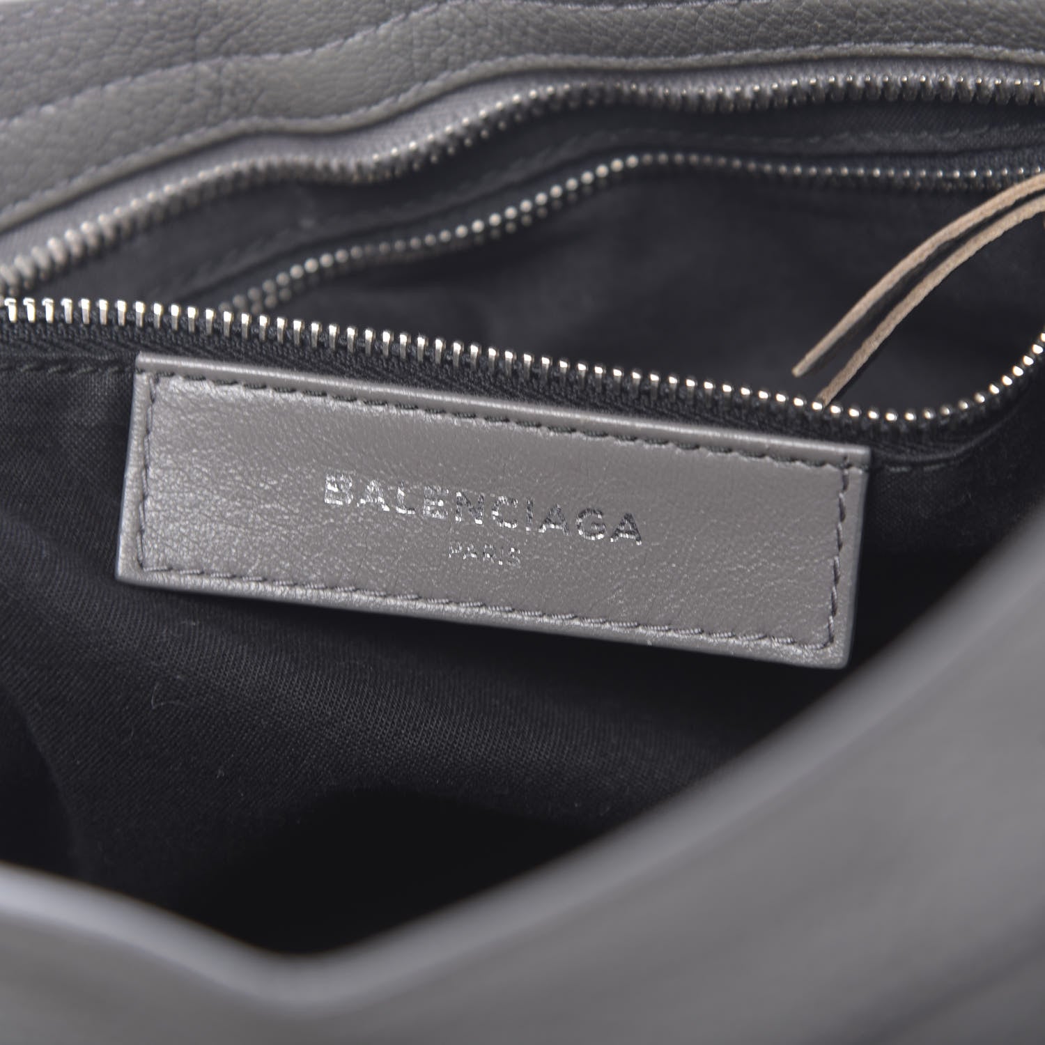 Balenciaga Chevre Silver Metallic Edge City Gris Acier 6 of 10