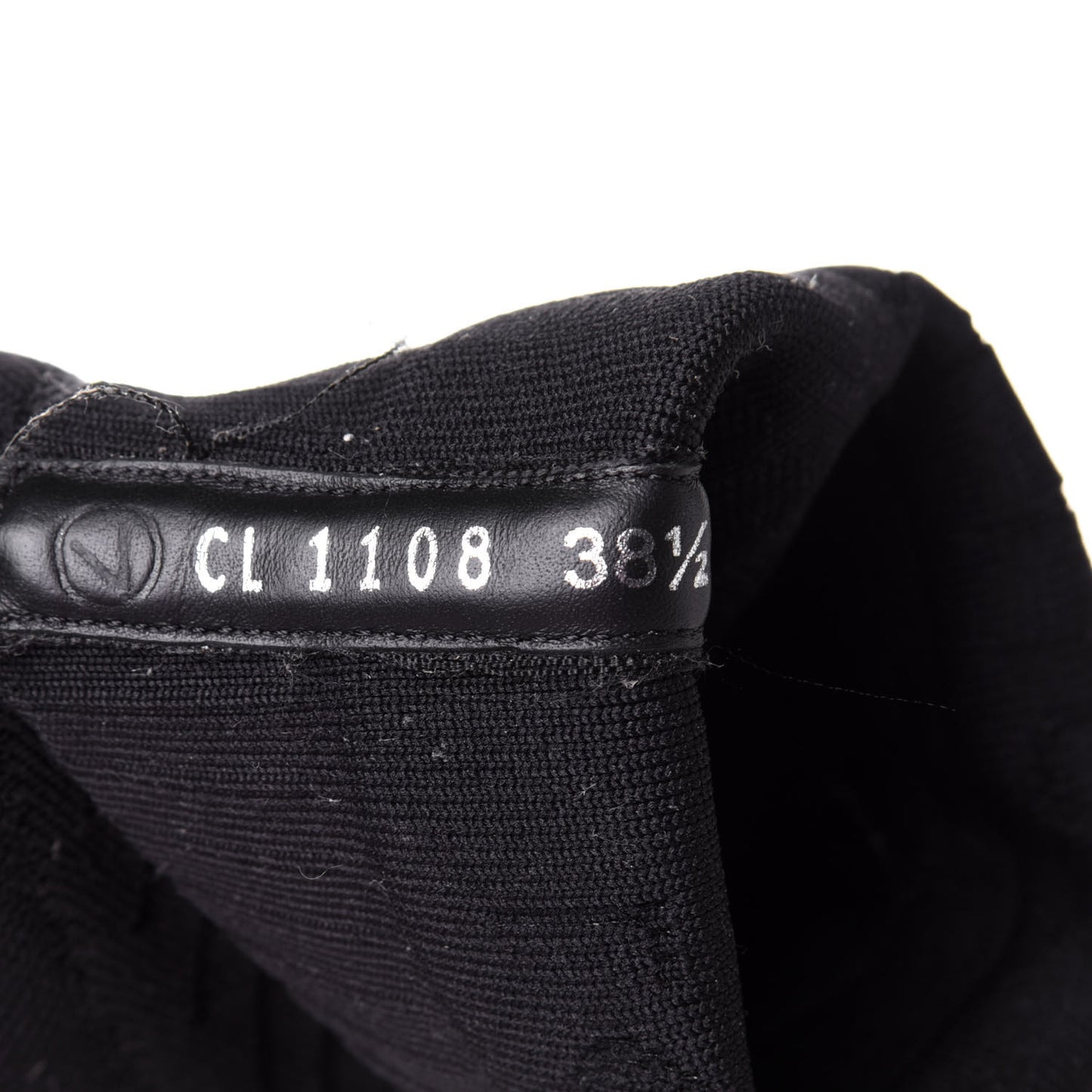 Stretch Textile LV Archlight Sneaker Boots 38.5 Black