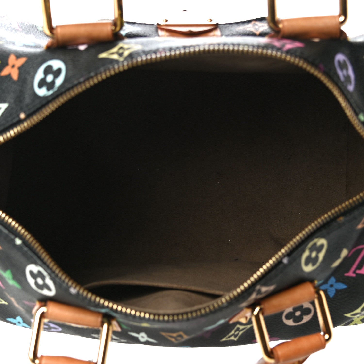 Louis Vuitton Monogram Multicolor Speedy 30 Black 5 of 29