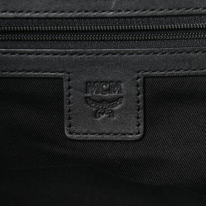 MCM Visetos Raymonde Two Pocket Backpack Black 6 of 10