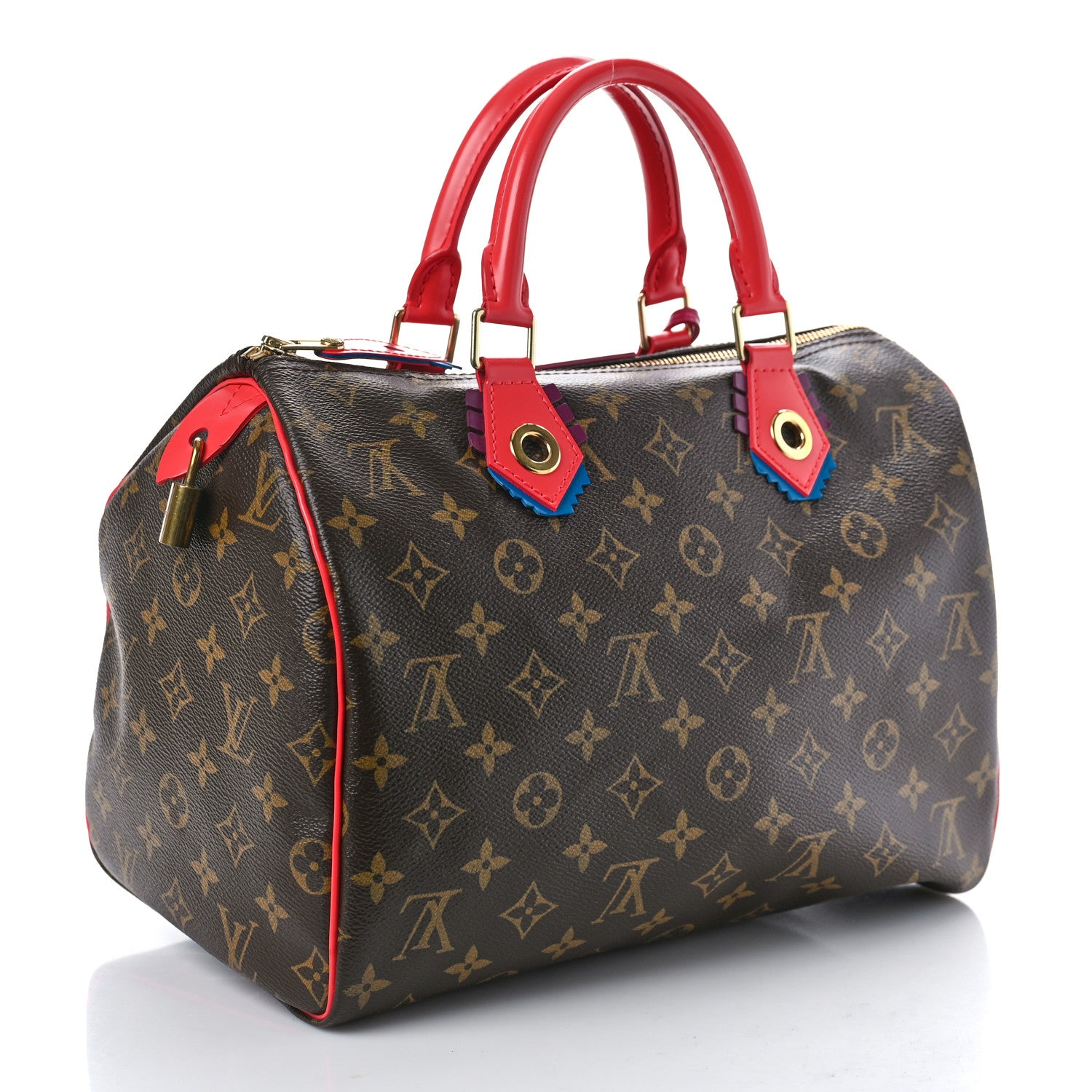 Louis Vuitton Monogram Totem Speedy 30 Flamingo 3 of 8