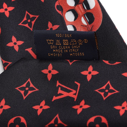 Louis Vuitton Silk Monogram Tribute To Alma BB Bandeau Black 4 of 4
