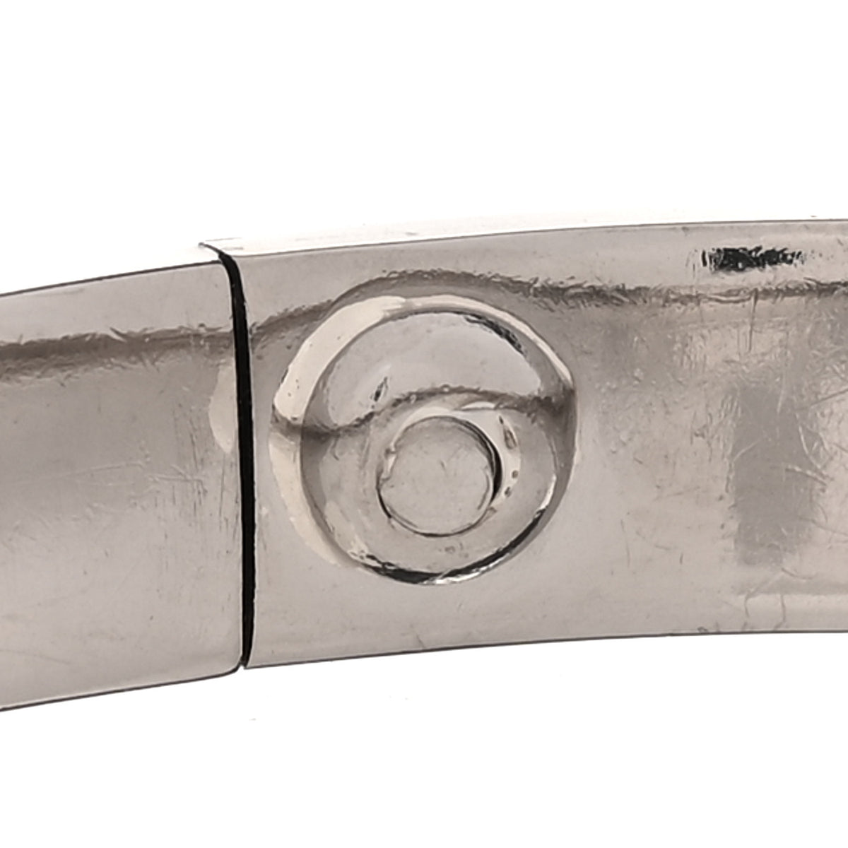 Cartier 18K White Gold LOVE Bracelet 17 6 of 7