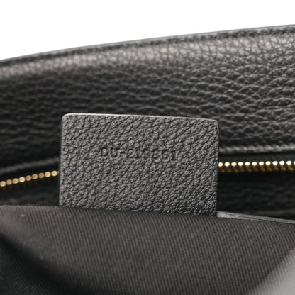 Salvatore Ferragamo Grained Calfskin Medium Star Tote Black 7 of 14
