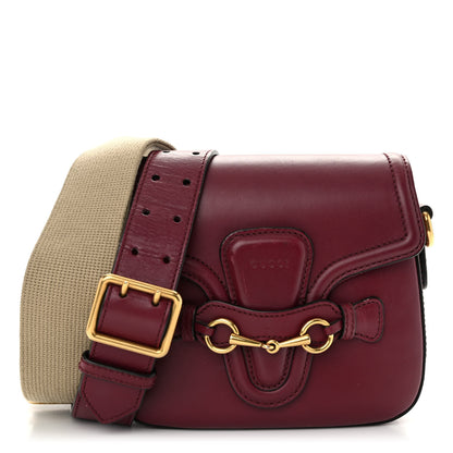 Gucci Ruinart Calfskin Small Lady Web Shoulder Bag Red 1 of 12