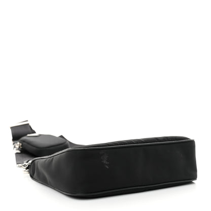 Prada Nylon Re-Edition 2005 Shoulder Bag Black 4 of 13