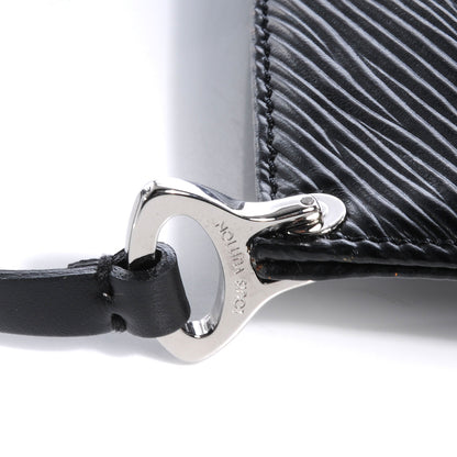 Louis Vuitton Epi Demi Lune Pochette Black 5 of 8