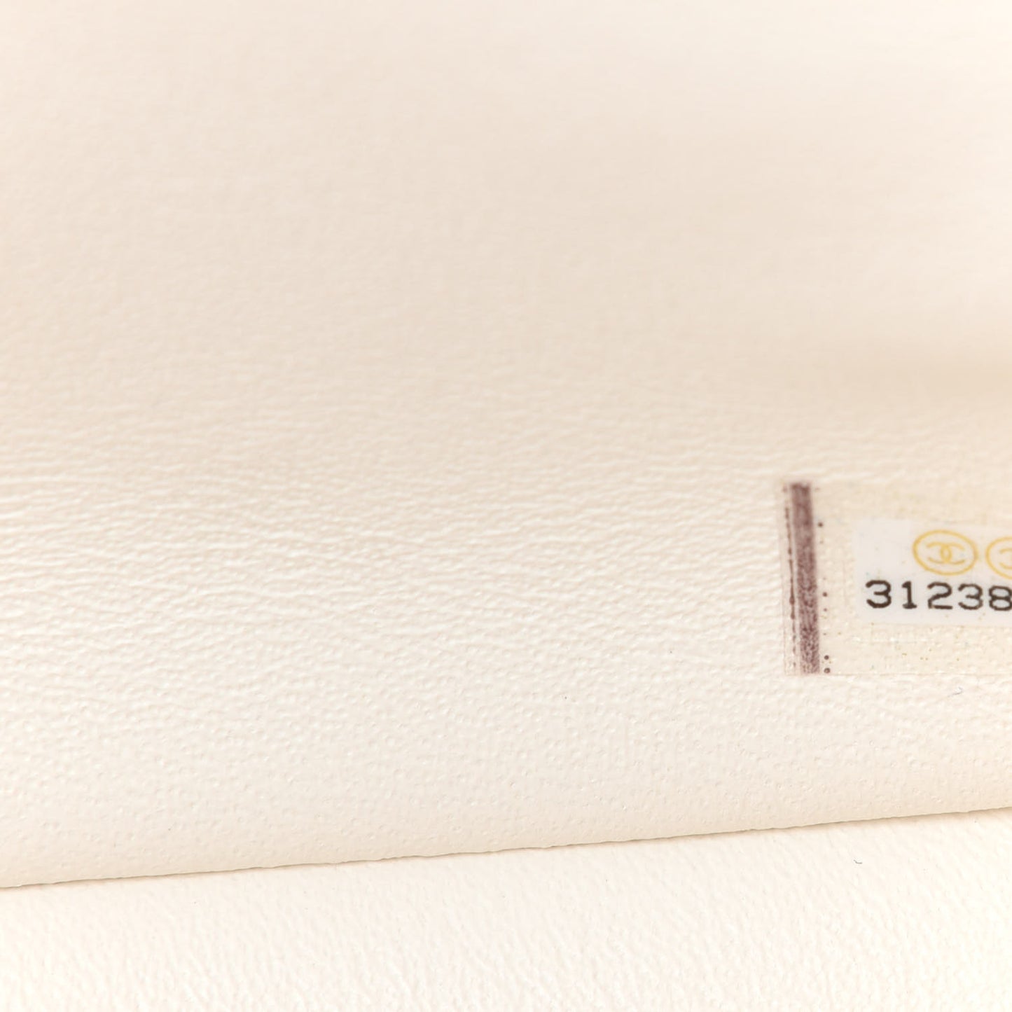 Caviar Quilted Mini Top Handle Rectangular Flap White