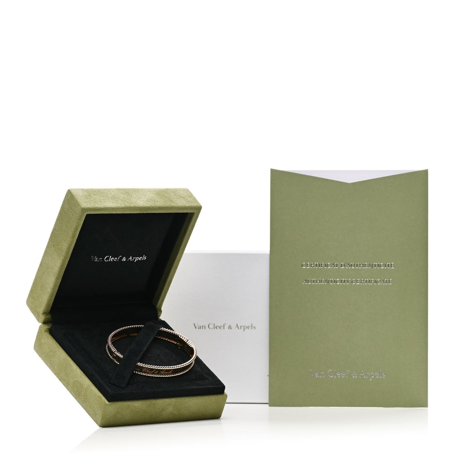 18K Yellow Gold Perlee Signature Bangle Bracelet S