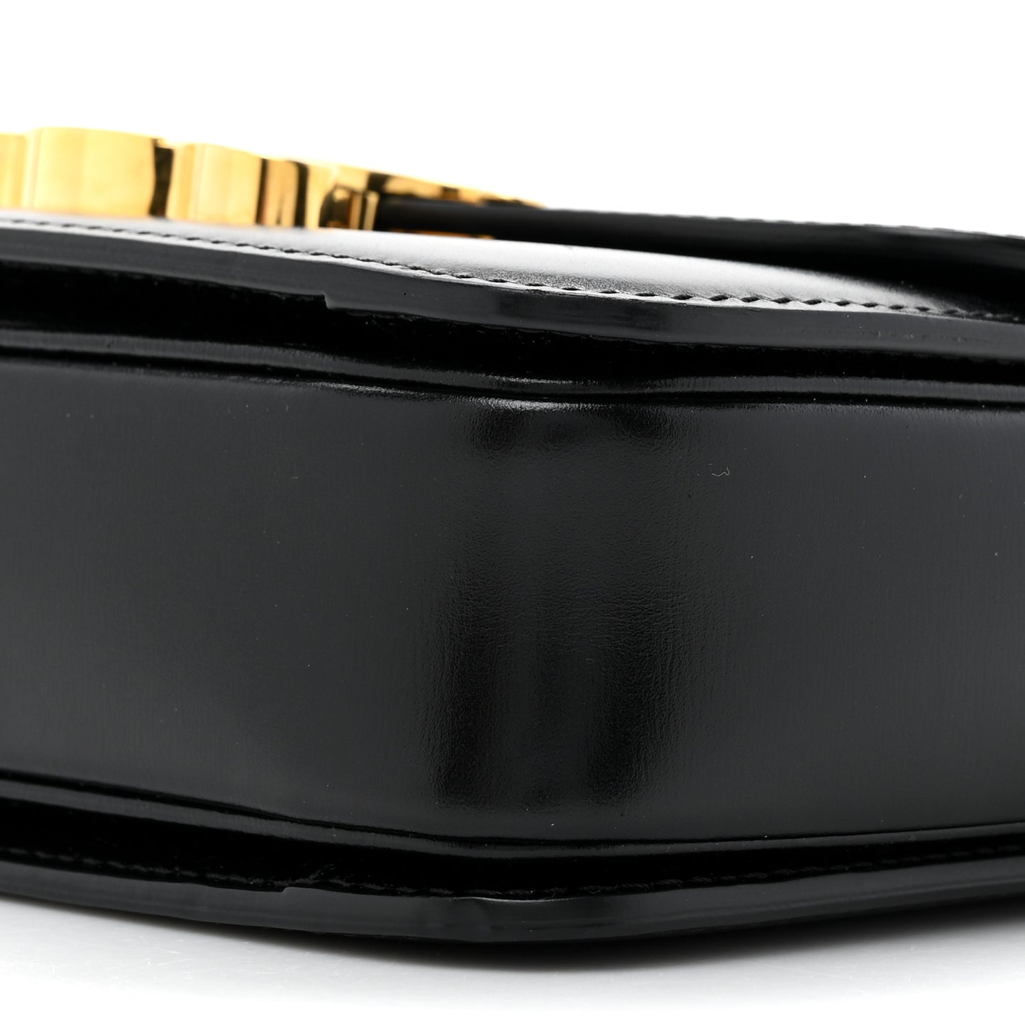 Shiny Calfskin Teen Triomphe Black