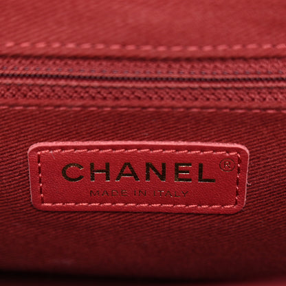 Chanel Caviar Quilted Small Business Affinity Flap Burgundy 6 of 11