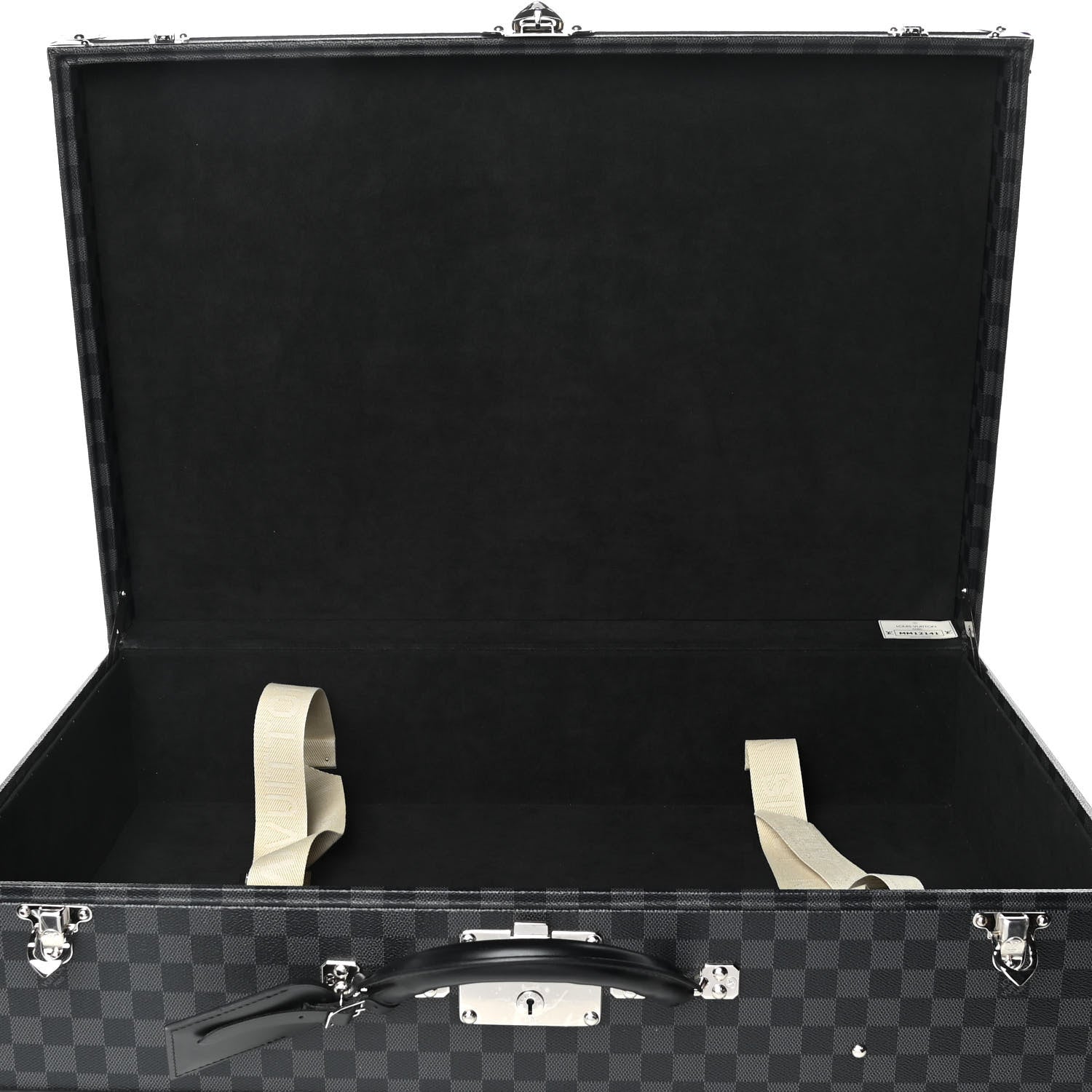 Louis Vuitton Damier Graphite Bisten 65 Suitcase Hard Case Trunk 4 of 11