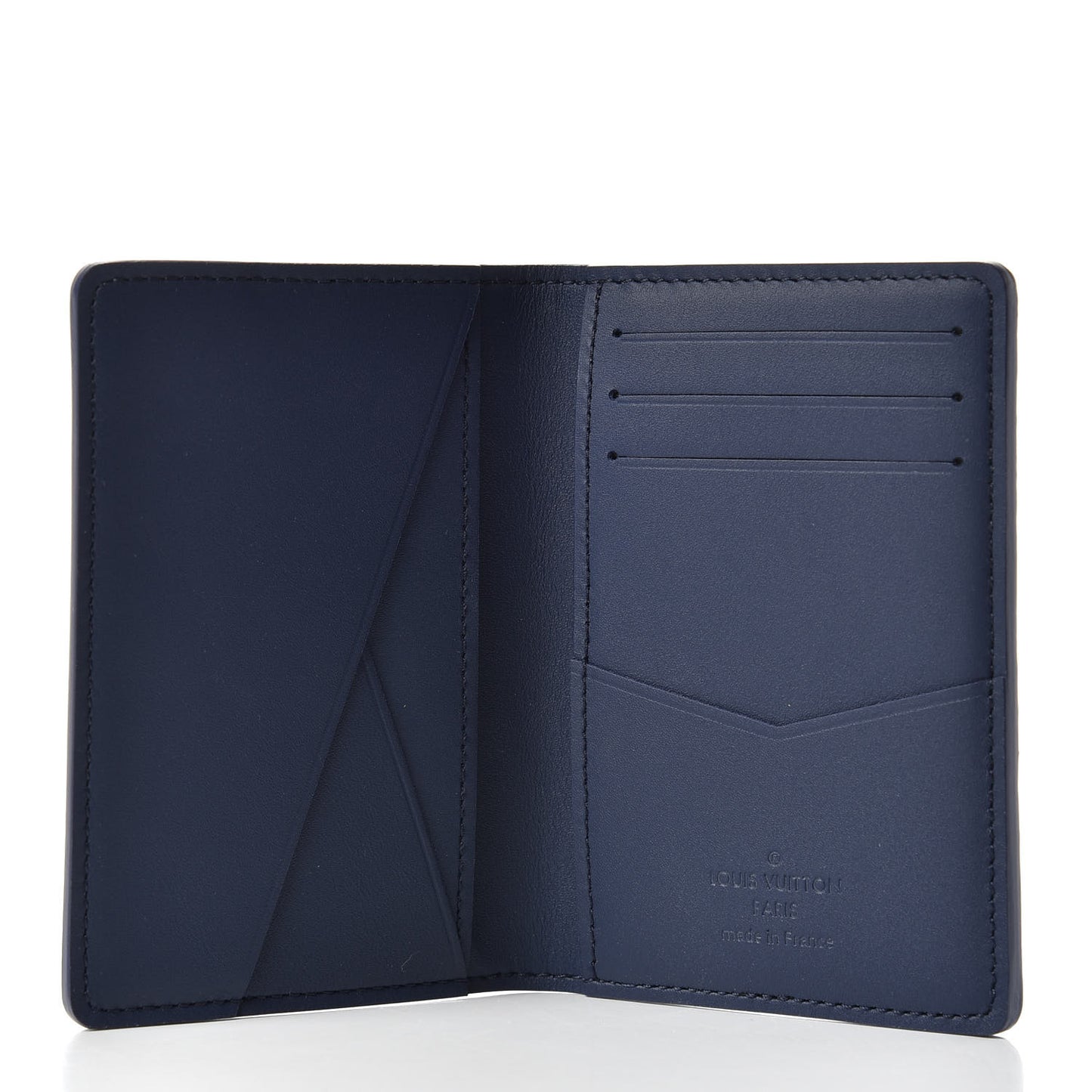 Monogram Ink Watercolor Pocket Organizer