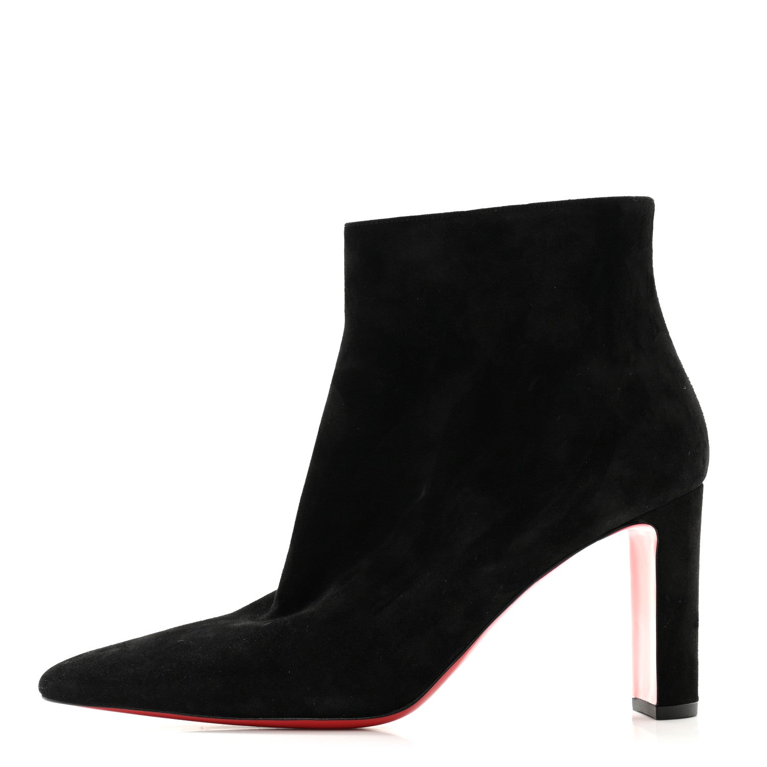 Christian Louboutin Suede Suprabooty 85 Ankle Boots 40 Black 1 of 8