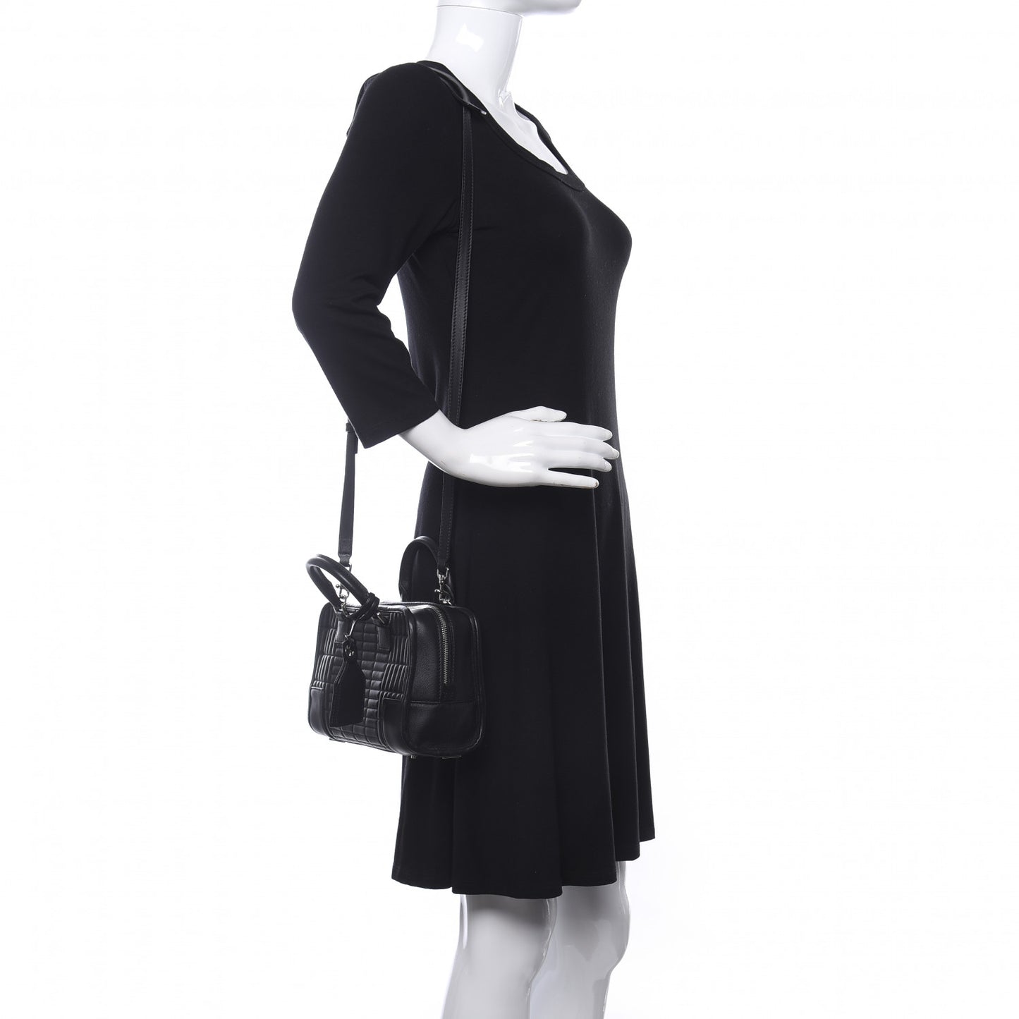 Nappa Quilted Amazona 23 Black