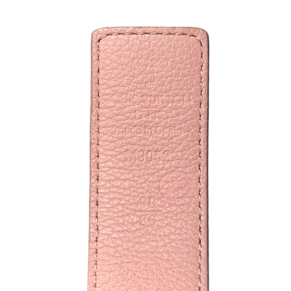 Louis Vuitton Calfskin Monogram 30mm LV Initiales Reversible Belt 90 36 Rose Poudre 5 of 6