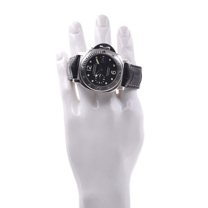 Panerai Stainless Steel Alligator 44mm Luminor Submersible Automatic Watch Black PAM00025 2 of 6
