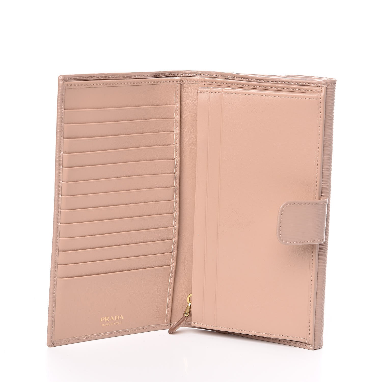 Prada Vitello Move Continental Flap Wallet Cammeo 5 of 8