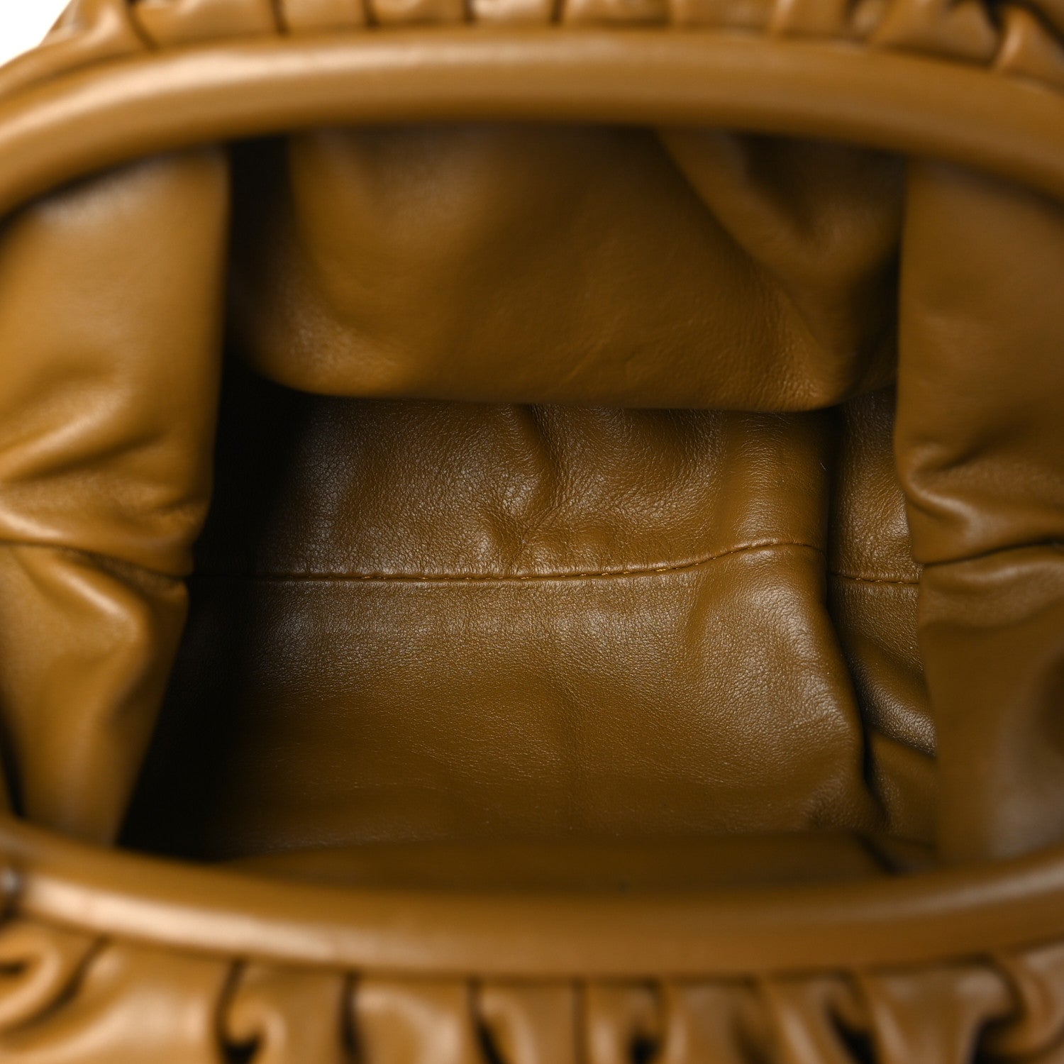 Bottega Veneta Butter Calfskin The Mini Pouch Cammello 5 of 9