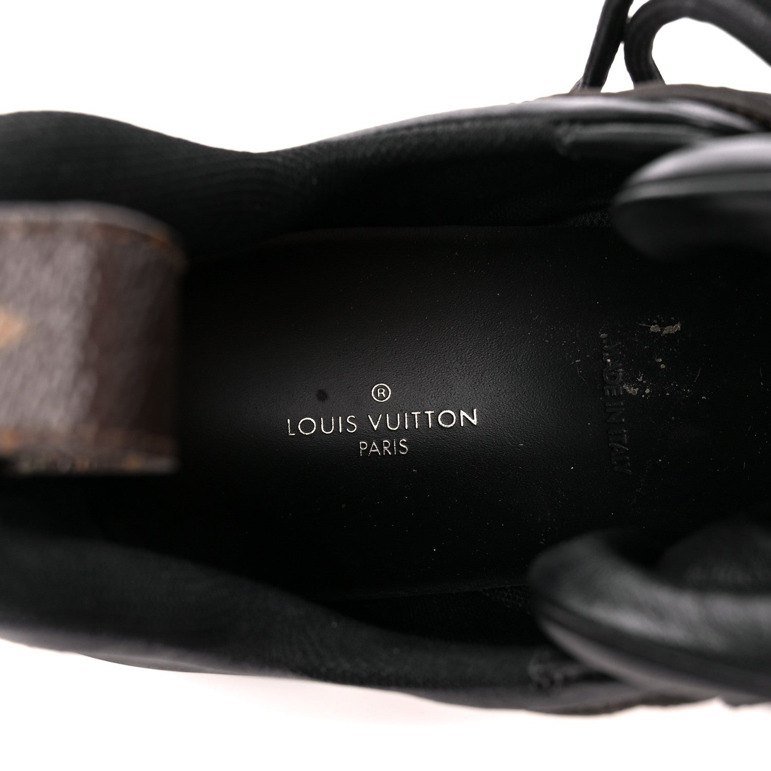 Louis Vuitton Calfskin Patent Monogram LV Archlight Sneakers 39 Black 7 of 9