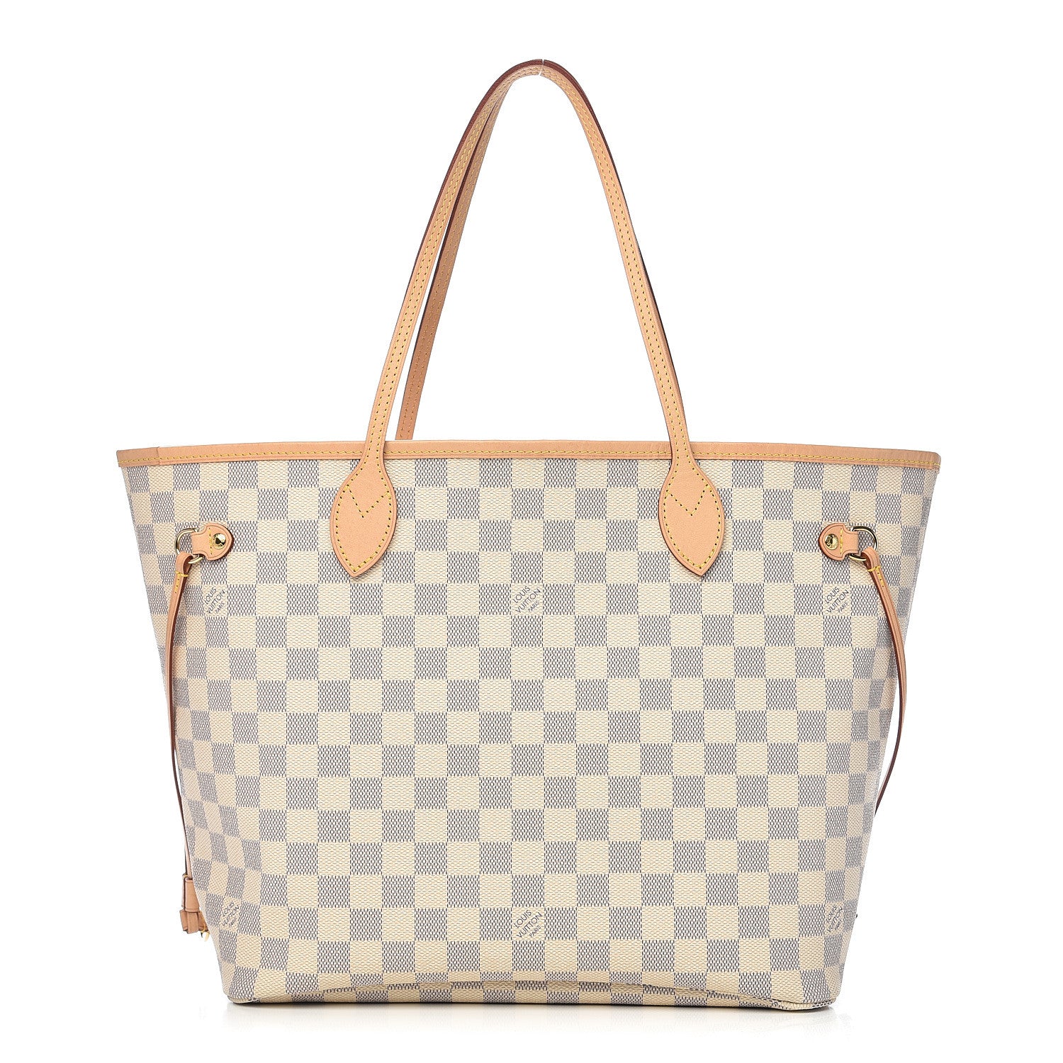 Louis Vuitton Damier Azur Neo Neverfull MM Rose Ballerine 1 of 11