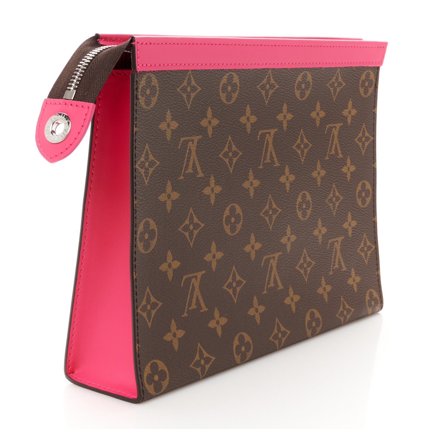 Monogram Macassar Pochette Voyage MM Fuchsia