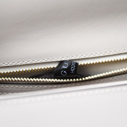 Gucci Calfskin Small Sylvie Shoulder Bag White 7 of 15