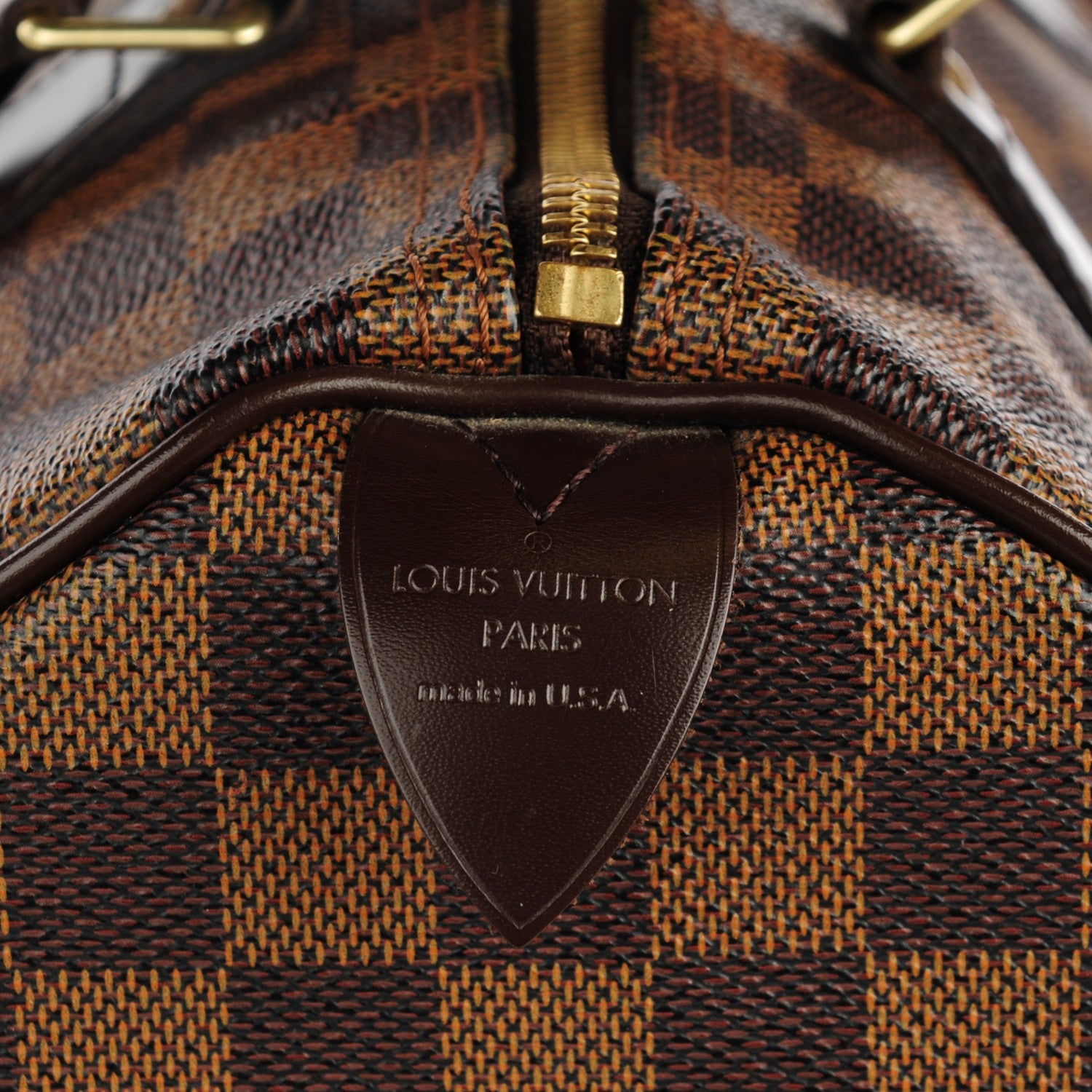 Louis Vuitton Damier Ebene Speedy 30 8 of 9