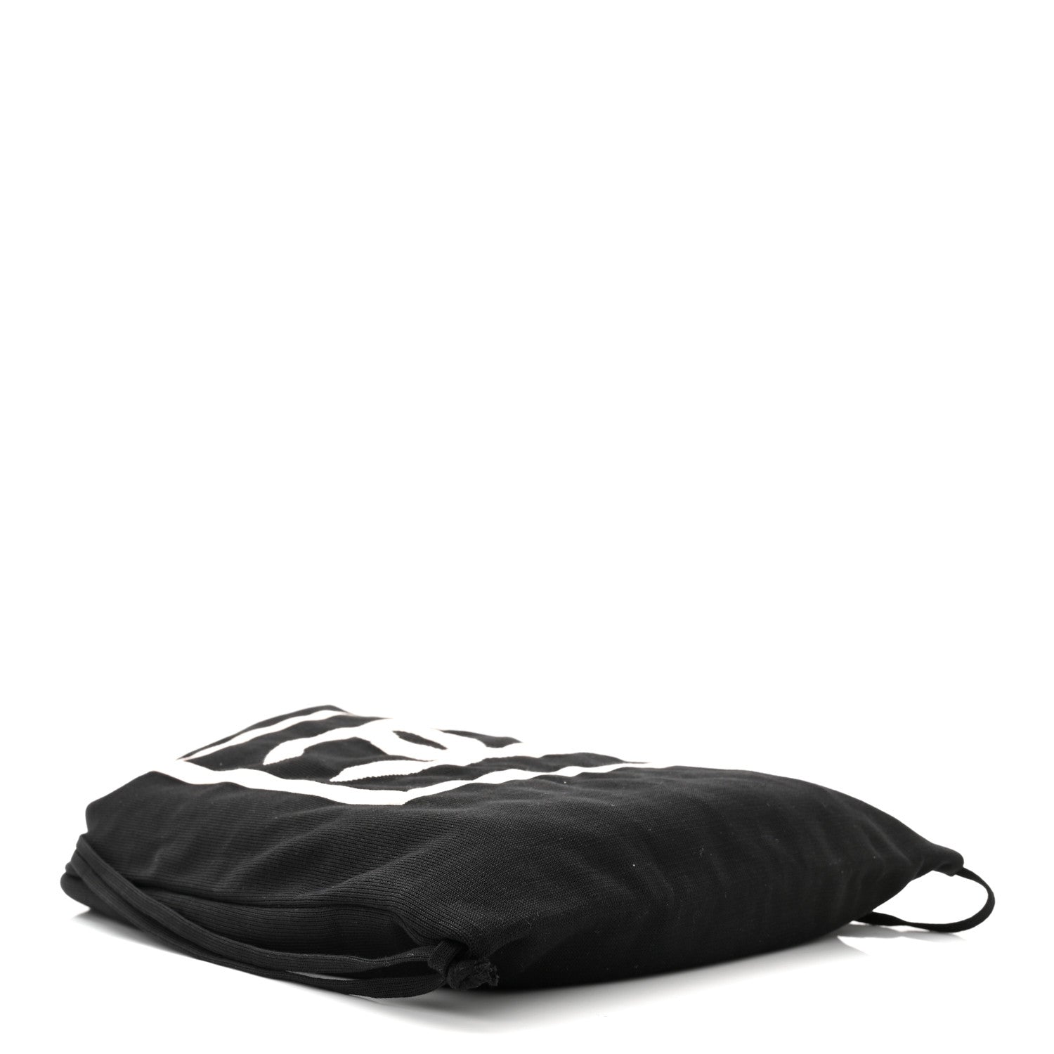 Chanel Cotton CC Drawstring Sport Line Backpack Black 4 of 10