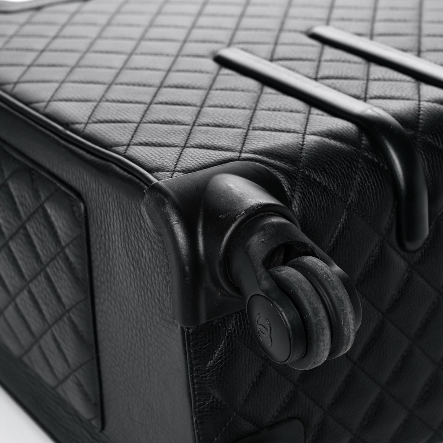 Chanel Calfskin Quilted Coco Case Trolley Black 9 of 13