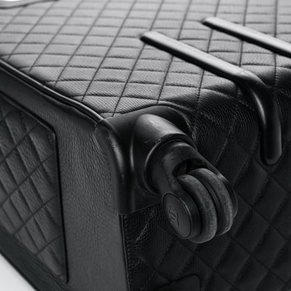 Chanel Calfskin Quilted Coco Case Trolley Black 9 of 13