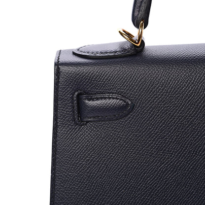 Hermes Epsom Kelly Sellier 28 Bleu Indigo 14 of 42